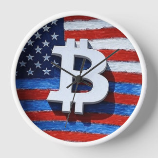 Bitcoin USA Clock