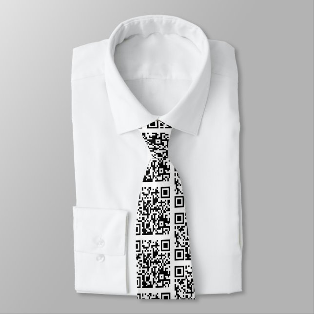 Bitcoin wallet QR Code Tie (Tied)