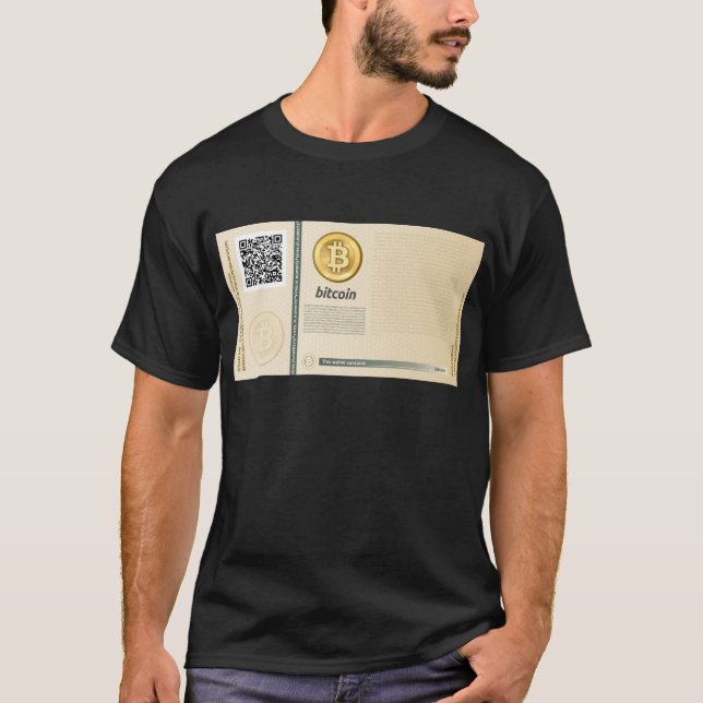 Bitcoin wallet T-Shirt (Front)