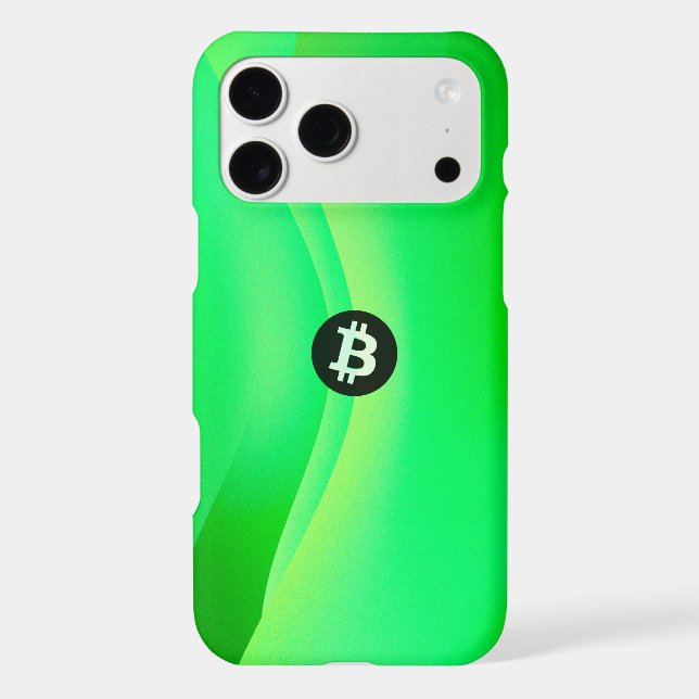 Bitcoin Wave (Green) (Back)