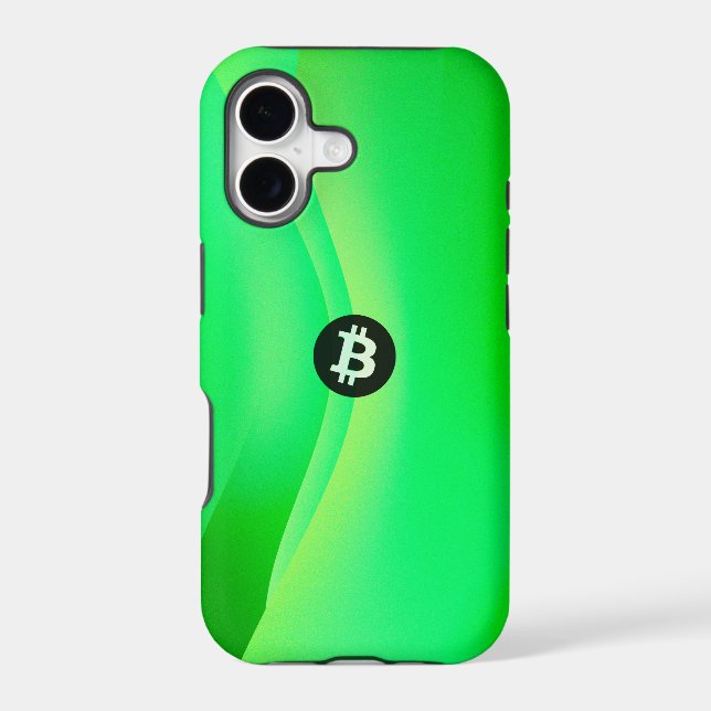 Bitcoin Wave (Green) (Back)