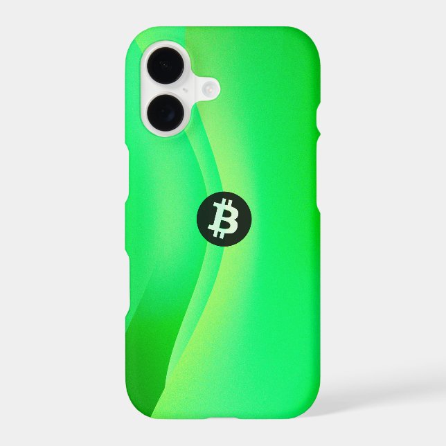 Bitcoin Wave (Green) (Back)