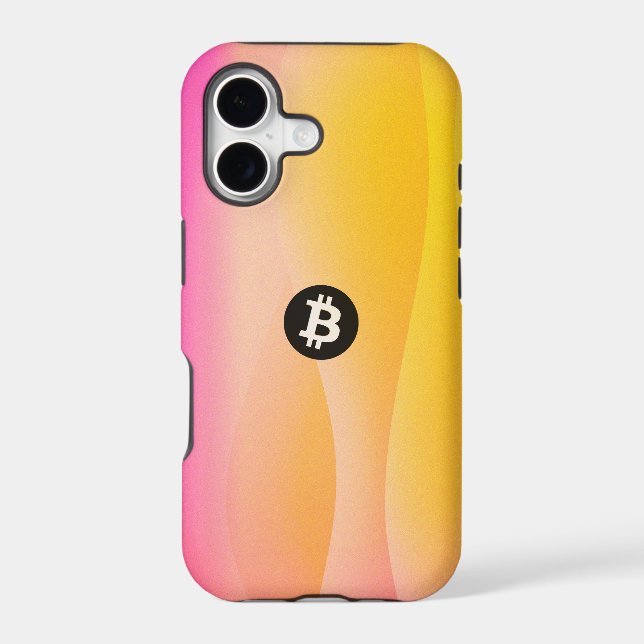 Bitcoin Wave (Yellow Purple) (Back)