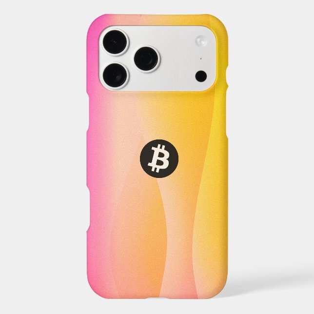 Bitcoin Wave (Yellow Purple) (Back)