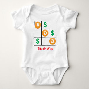 Bitcoin Wins Baby Bodysuit