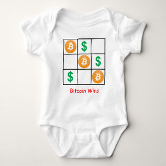 Bitcoin Wins Baby Bodysuit