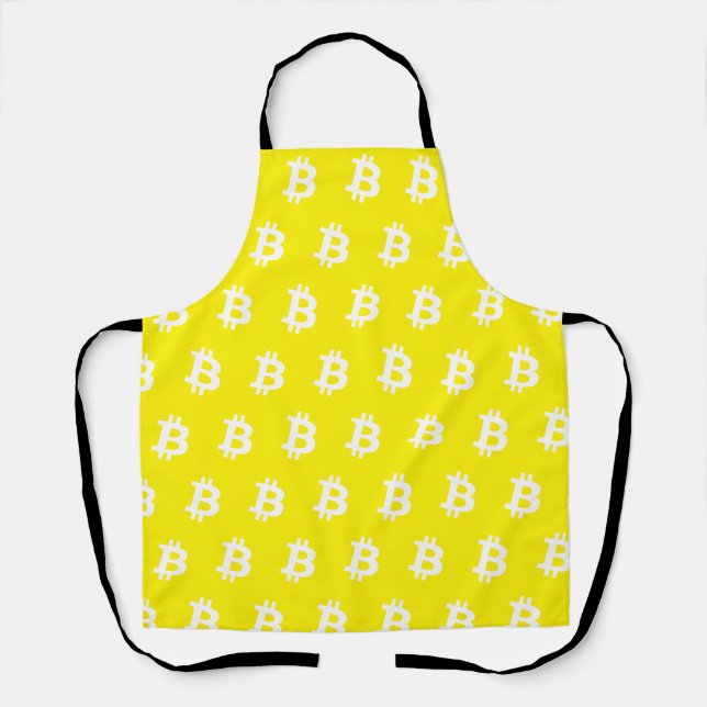 Bitcoin Yellow Apron (Front)