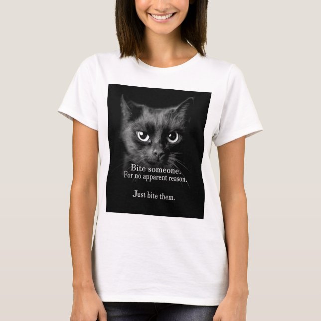 BITE EM..JUST DO IT! T-Shirt (Front)