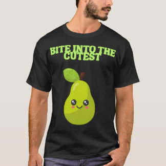 Bite Into The Cutest-Kawaii Pear-Classic Version T-Shirt