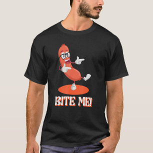 Bite Me Bavaria Schnitzel German Sausage Beer Fest T-Shirt