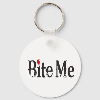 Bite Me (Blood) Key Ring
