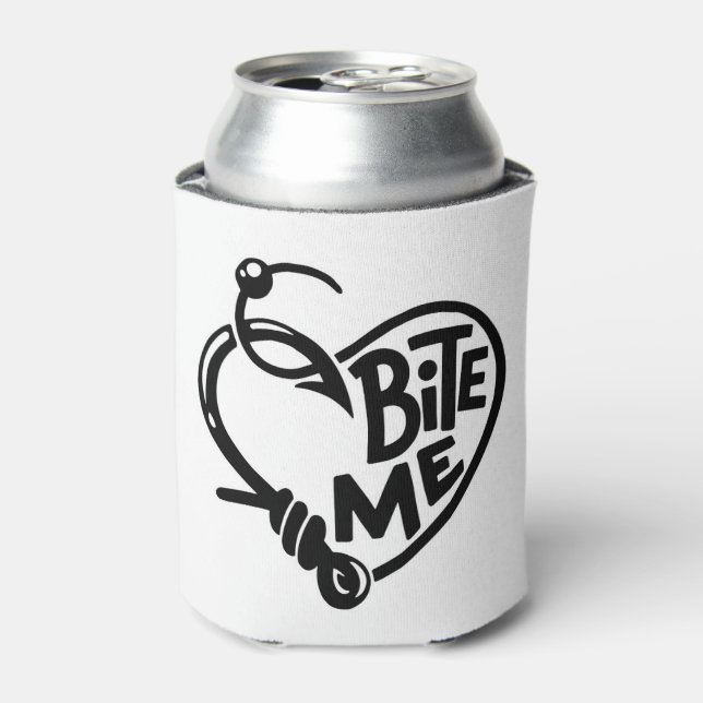 Bite Me  Can Cooler (Can Front)