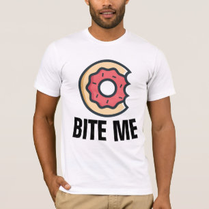 BITE ME, Funny Doughnut T-shirts