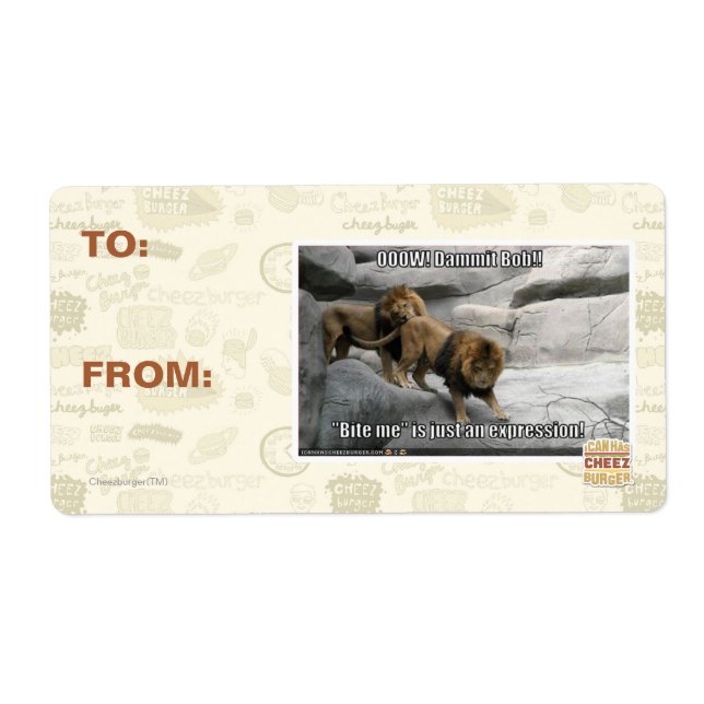 Bite me is just an expression! (Front)