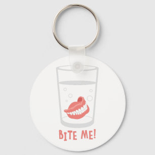 Bite Me Key Ring