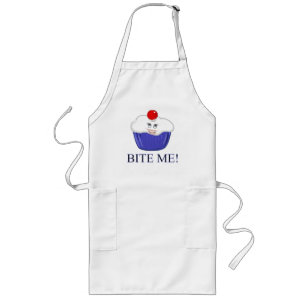 Bite Me Long Apron