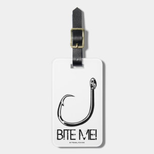 BITE ME! LUGGAGE TAG