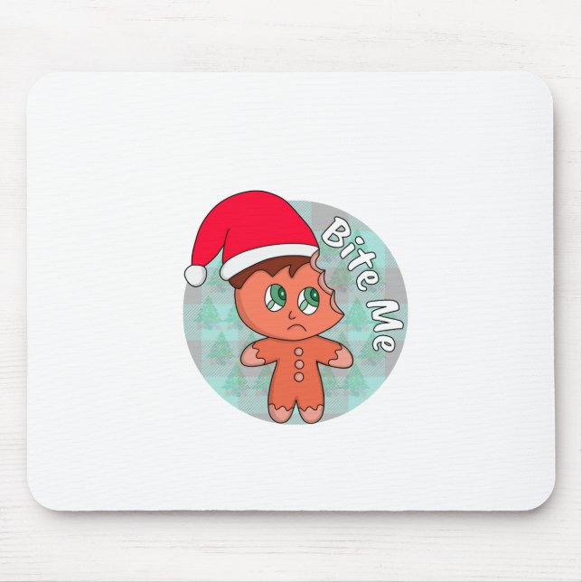 Bite Me Mouse Pad (Front)
