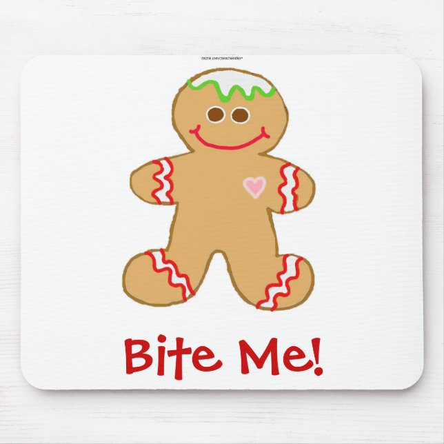 Bite Me! Mouse Pad (Front)