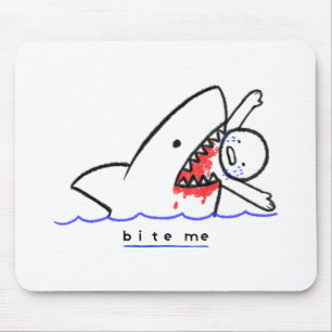 Bite Me Mouse Pad