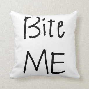 Bite Me Pillow