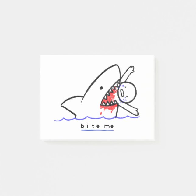 Bite Me Post-it Notes (Front)