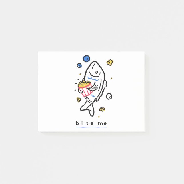 Bite Me Post-it Notes (Front)