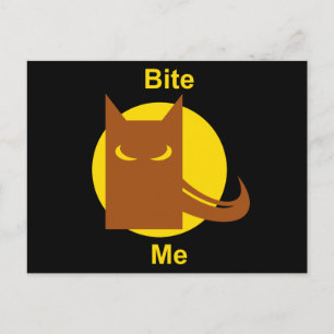 Bite Me Postcard