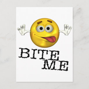 Bite Me! Postcard