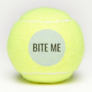 Bite Me Tennis Balls-set of 3 Balls