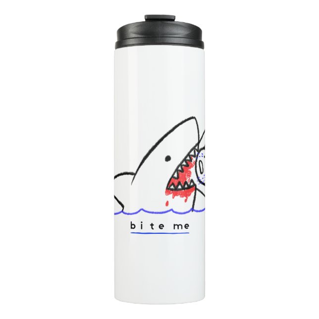 Bite Me Thermal Tumbler (Front)