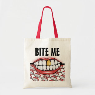 Bite Me Tote Bag