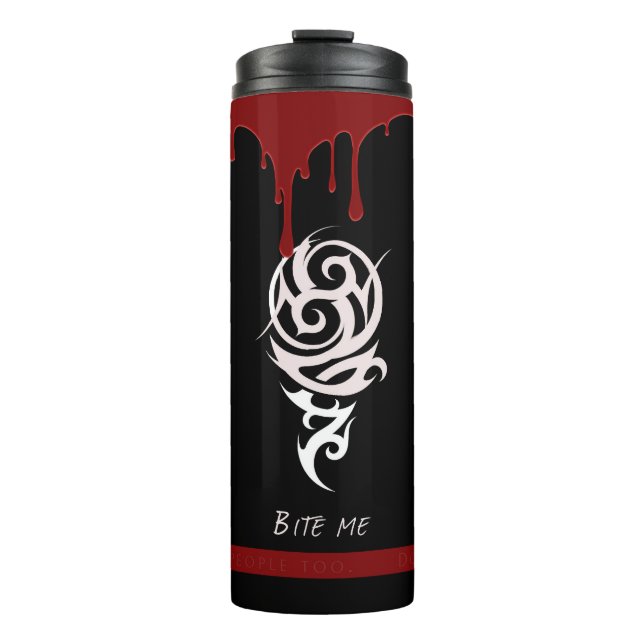 Bite Me Tumbler (Front)