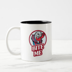 Bite Me Two-Tone Coffee Mug