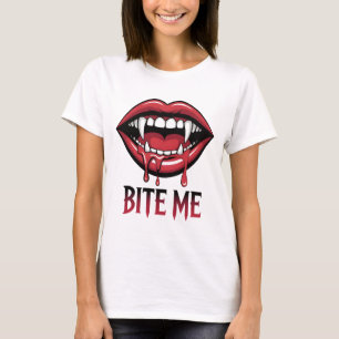 Bite Me Vampire Mouth T-Shirt