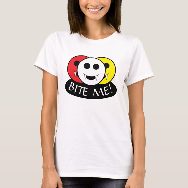 Bite Me! Vampire T-Shirt (Front)