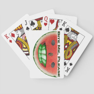 Bite Me Watermelon Cards
