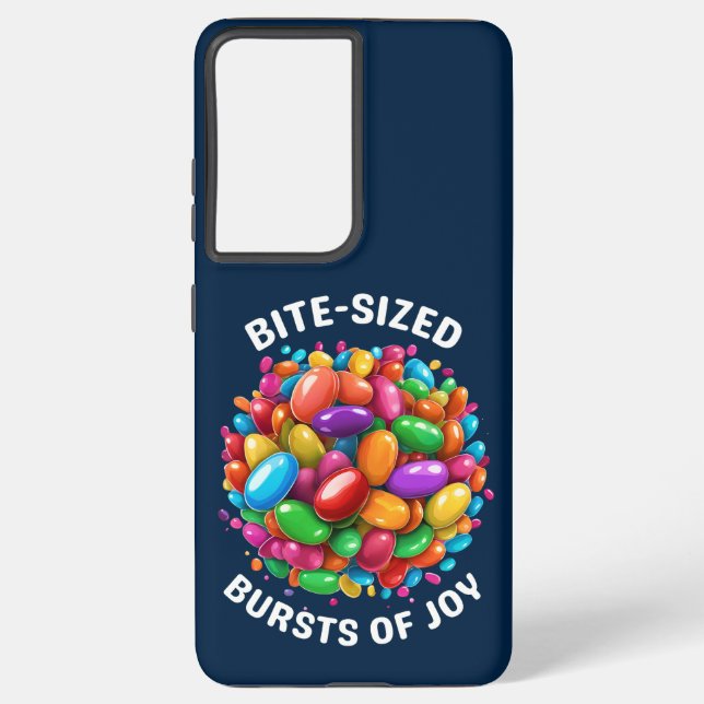 Bite-sized Bursts of Joy Samsung Galaxy S21 Ultra Case (Back)