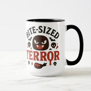 Bite-Sized Terror halloween Mug