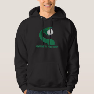 Bite Snake Reptiles Venomous Snake Strangler Snake Hoodie