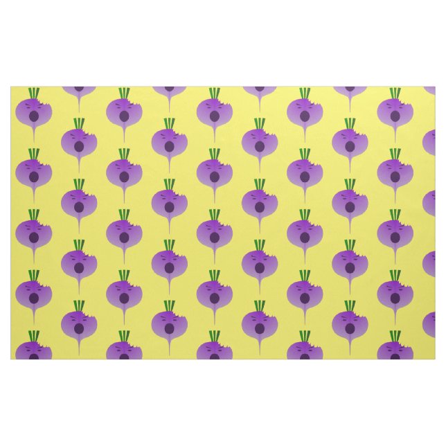 Bite the Angry Turnip by Kenneth Yoncich Fabric (Fat Quarter)