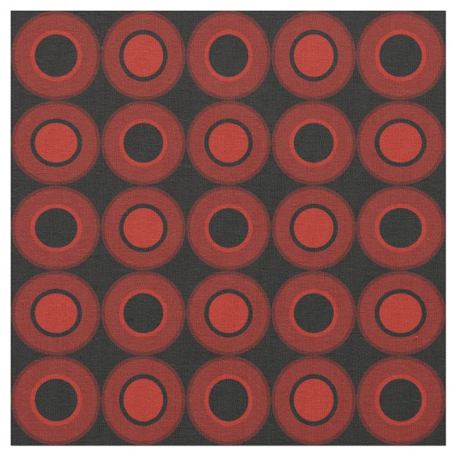 Bitesize Brown Milk Chocolate Doughnuts With Filli Fabric (Close Up)