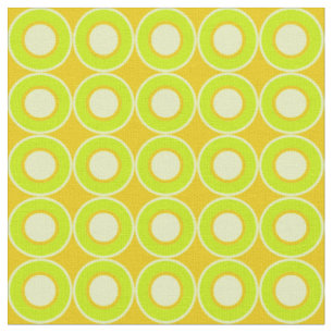 Bitesize Green Doughnuts With Filling On Ochre Fabric