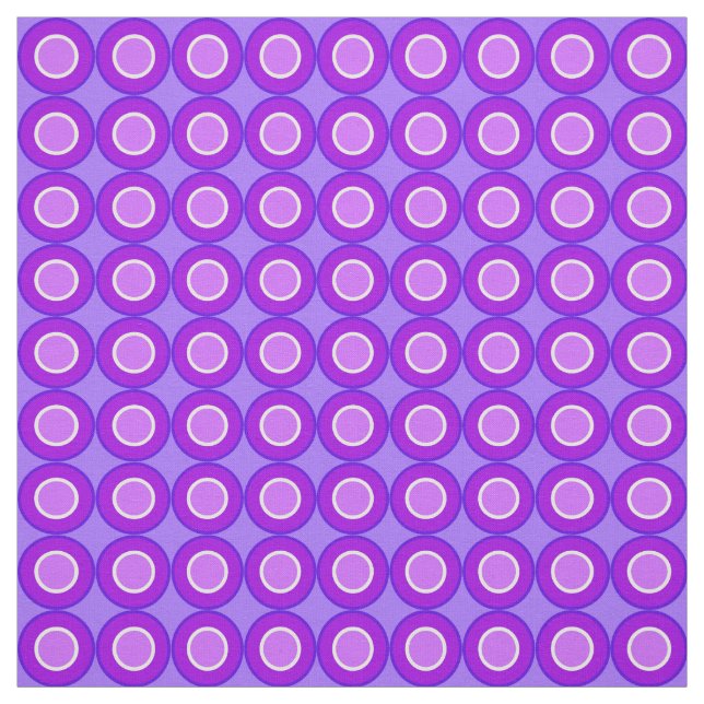 Bitesize Purple Donuts With Filling On Lavender Fabric (Swatch)