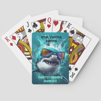 Biting Fighting Surviving Custom Playing Cards