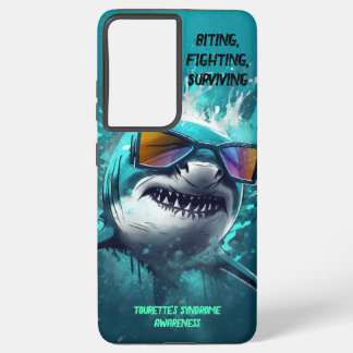 Biting fighting surviving Tourette's Samsung case