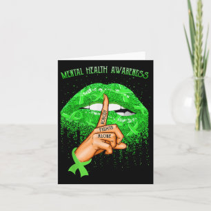 Biting Lips Mental Health Awareness Month _1  Card