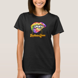 Biting Lips Womens Sagittarius Zodiac Girls Raglan T-Shirt
