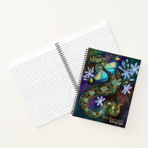 Bitis Nasicornis Butterfly Viper Notebook