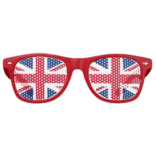 Bitish Union Jack Retro Sunglasses